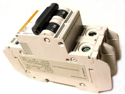 MERLIN GERIN CIRCUIT BREAKER 3 A 2 POLE D3A 60155 C60  