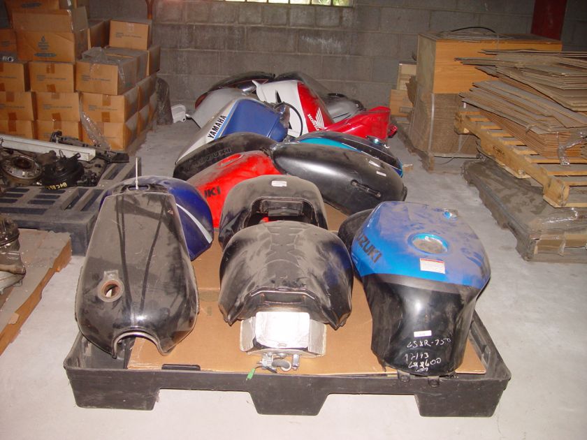 Salvage Motorcycle parts business inventory  