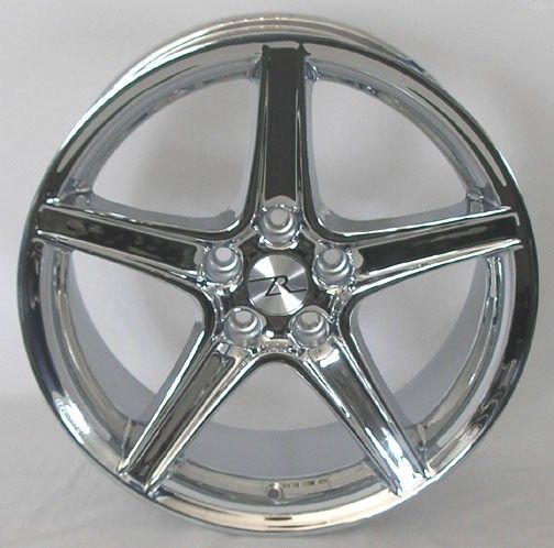 18 x9 inch Chrome Mustang ® Wheels fit Saleen 18 1994   2004 Rims 