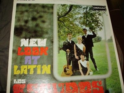 Los Escudos New Look At Latin Stereo Rare Promo LP Exc  