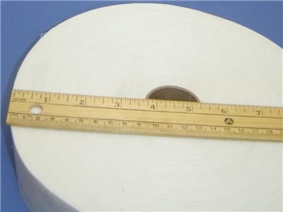 Large Roll Heavy Poly Cotton Binding Tape White 1 7/8  