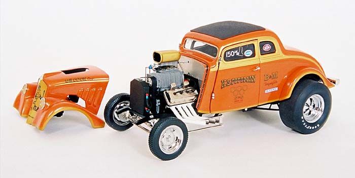 Precision Miniatures 118 1933 Willys Gasser K.S. Pittman   Ltd. Ed 