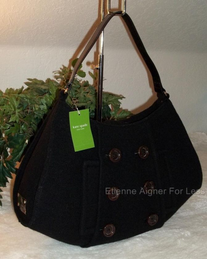   Hobo Handbag, Purse Patent Leather Handle Blk 098689325385  