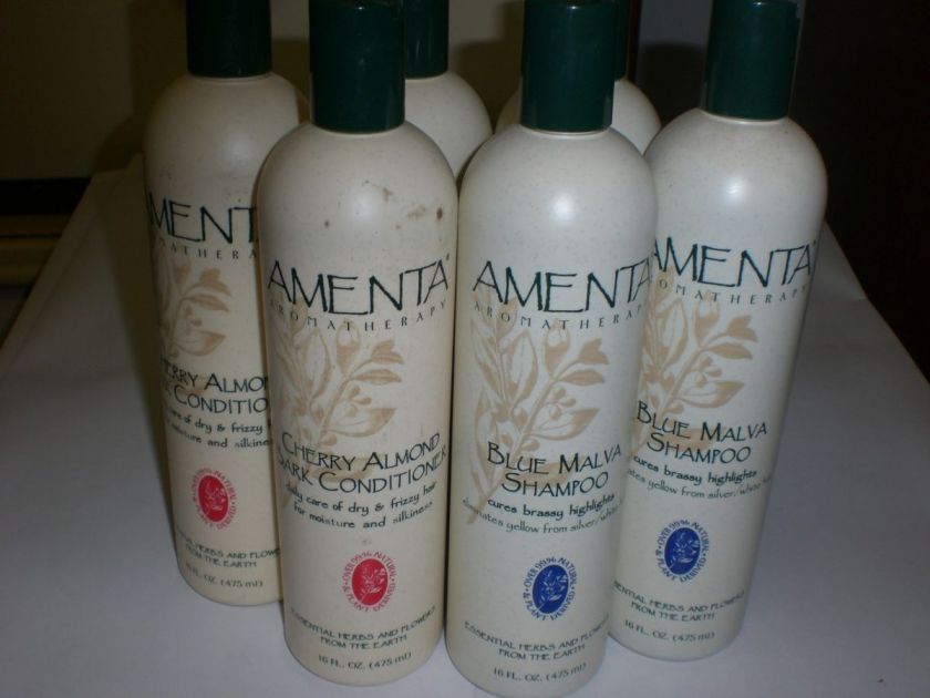 AMENTA COMBO BLUE MALVA SHAMPOO & CHERRY CONDITIONER  