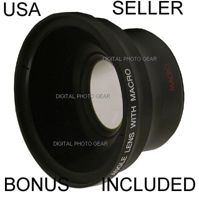 43x Wide Angle /Macro Lens for Canon Rebel T3i T3 60d  