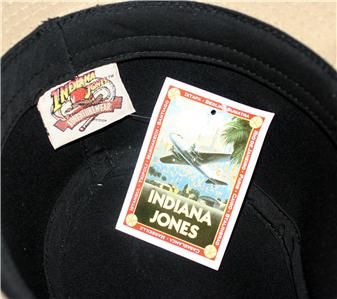 INDIANA JONES Khaki COTTON TWILL 3Wide Brim SAFARI HAT  