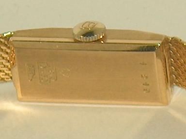 VERY NICE WOMENS SOLID 18K GOLD BUCHERER SWISS  