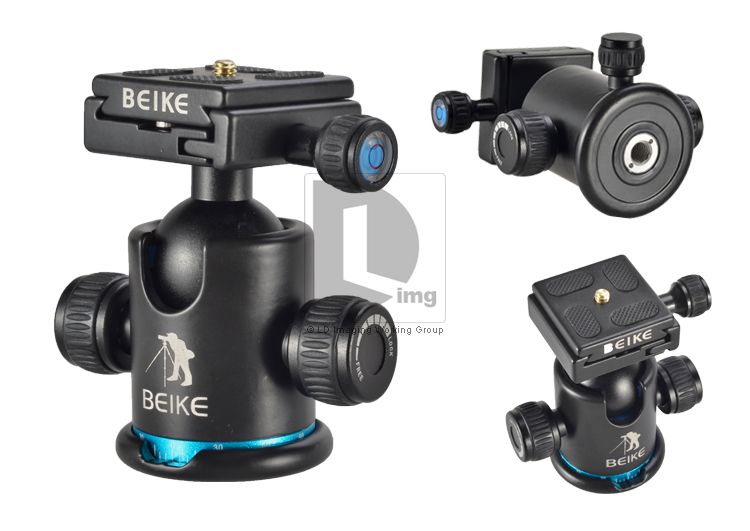 Beike BK 475 Tripod Monopod 1550mm 10KG with Quick Release Plate Ball 