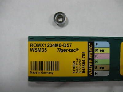 Walter Insert ROMX 1204MO D57 Grade WSM35  