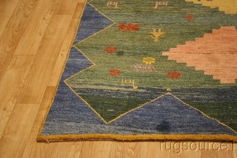   MODERN 7X10 GABBEH PERSIAN ORIENTAL AREA RUG NEW WOOL CARPET  