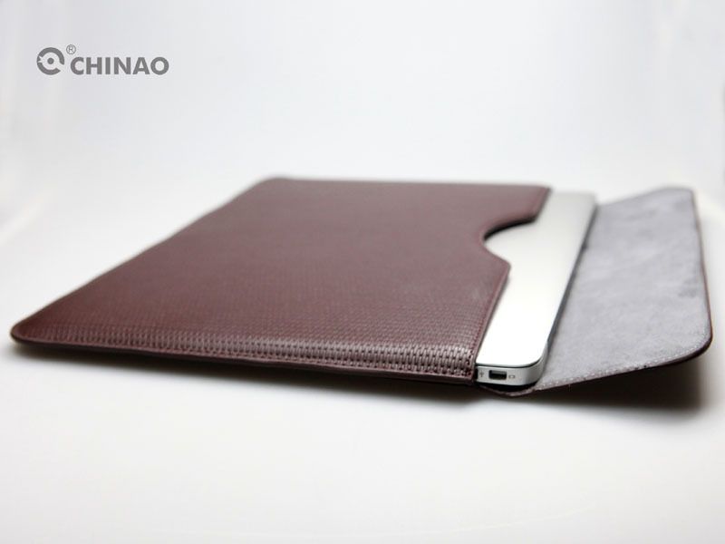 CHINAO Textured Brown Apple MacBook Air Sleeve MBA 11.6 11  