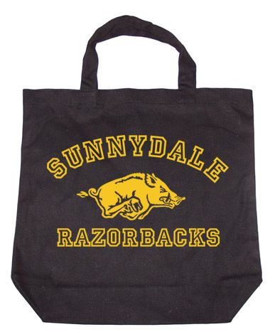 You can find the SUNNYDALE RAZORBACK in the TOTE BAG section of our 