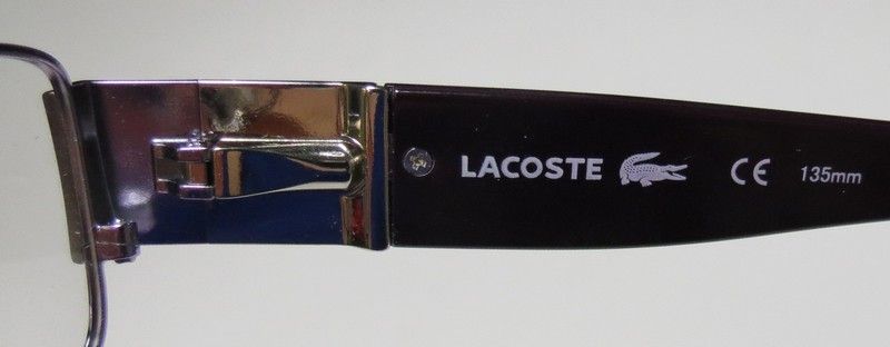  LACOSTE 12246 53 17 135 SHINY LILAC/PURPLE EYEGLASSES/FRAMES WOMENS 