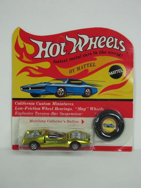 Hot Wheels Redline Mod Quad Yellow   