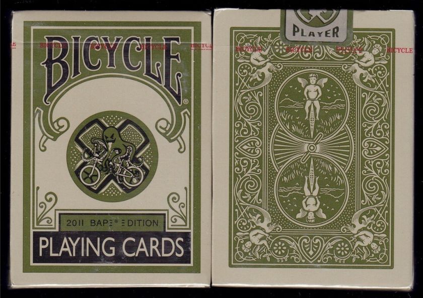 Deck BICYCLE BAPE   BATHING APE playing cards  