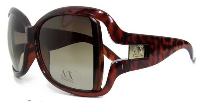 ARMANI EXCHANGE SUNGLASSES OVERSIZED CUTOUT AX098/S NEW  