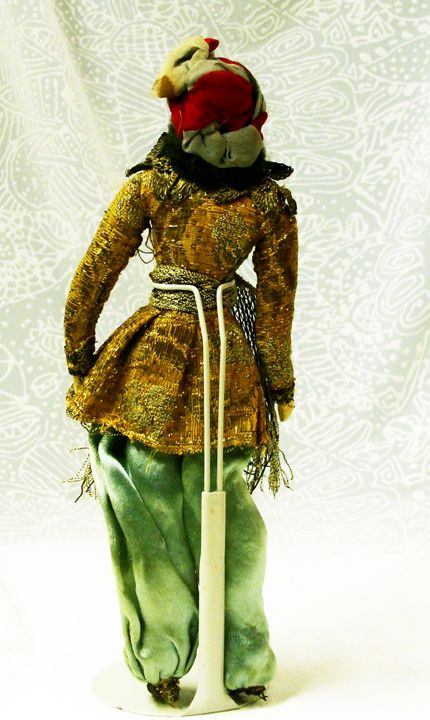 FABULOUS PR. of 10 CLOTH TOURIST DOLLS TURKISH KIMPORT  