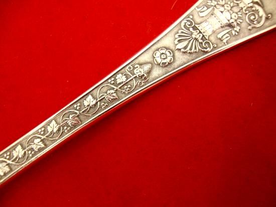   STERLING SILVER FLATWARE SET CHERUBS ART NOUVEAU WOMEN SWANS VINE