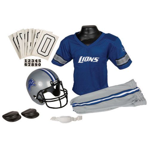   franklin s youth replica nfl uniform set comes with a molded