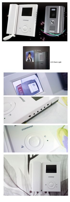 COMMAX Video Door Phone 3.5” Color LCD CAV 35N + Camera  