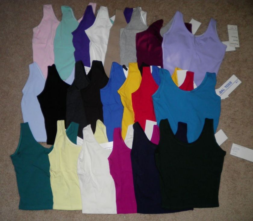 LOT Dance Jazz Yoga Top Shirt Adult S M L XL ALL COLORS  