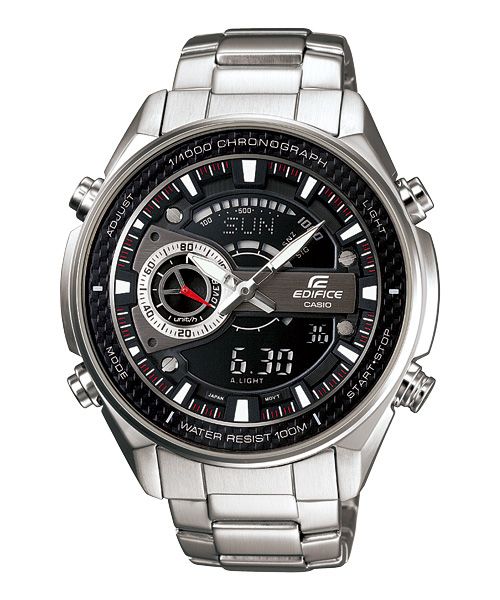 Casio EFA 133D Edifice Redbull F1 Webber Alarm Carbon F Bezel World T 