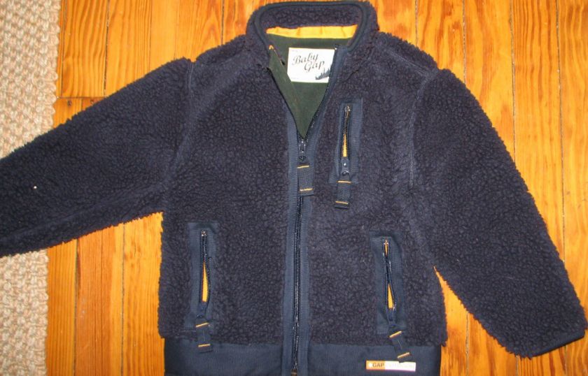 BABY GAP SHERPA STYLE JACKET SIZE 5 KIDS NWOT  