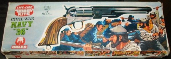 Life Like 11 Civil War Navy 36 Gun Model Kit #G208  