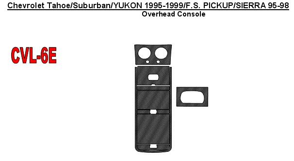 PICTURE ABOVE IS A SCHEMATIC PICTURE OF DASH TRIM KIT YOU WILL RECEIVE 