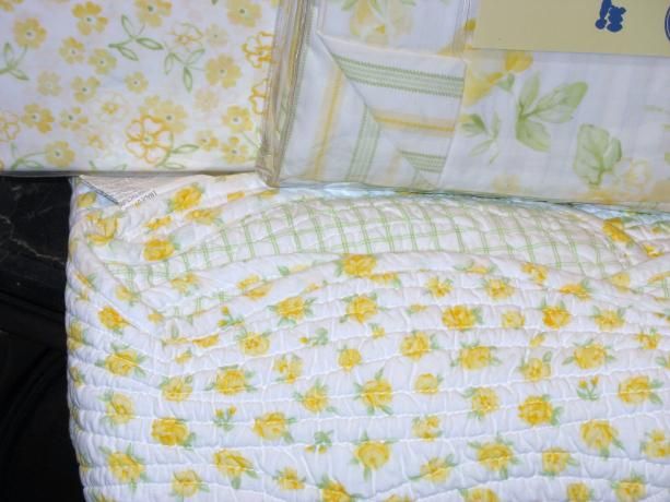 Pottery Barn Kids Petite/Grace Floral Twin Quilt/Sheets/Duvet S/6 