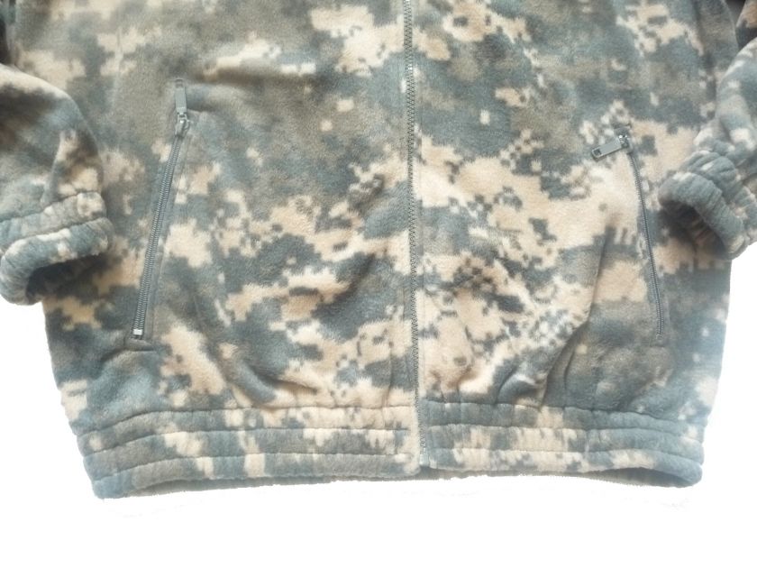 Military Army Warm FLEECE ZIP JACKET Hunting Coyote  