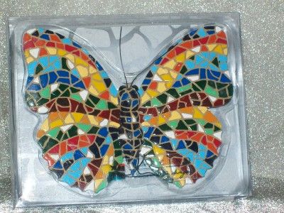 Barcino Designs 2007 Trencadis Spanish Mosaic Butterfly Mariposa Wall 