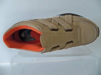 NATURAL SPORT ATHLETIC WOMENS SHOES LEATHER SUEDE SIZE 6M CAMEL NEW 