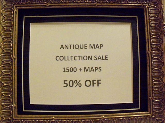 Antique Map Business Sale 1500 State City Civil Revolutionary War Maps 