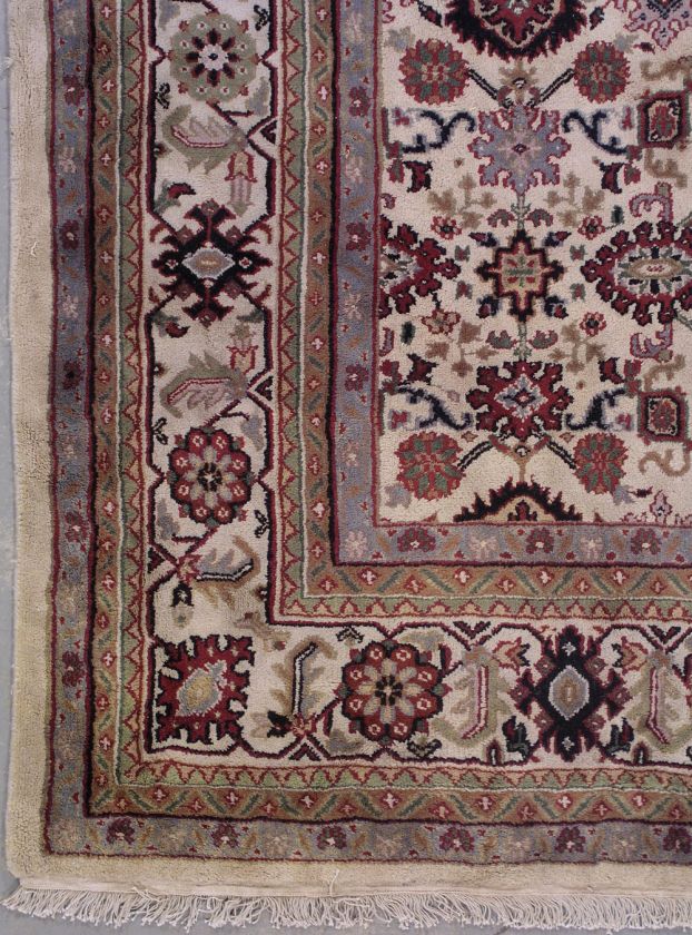 12x18 IVORY PERSIAN MAHAL ORIENTAL WOOL AREA RUG CARPET  