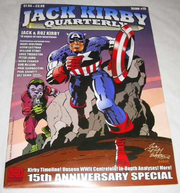 Jack Kirby Quarterly #15 Winter 2008 Marv Wolfman; Kevin Eastman 