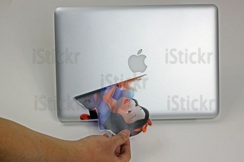 Snow White Left Apple MacBook Decal Sticker Skin 13 15  