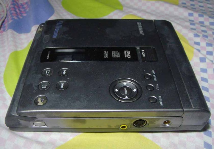 SONY DISCMAN WALKMAN PORTABLE DVD VCD CD PLAYER PBD V30 RARE JAPAN 