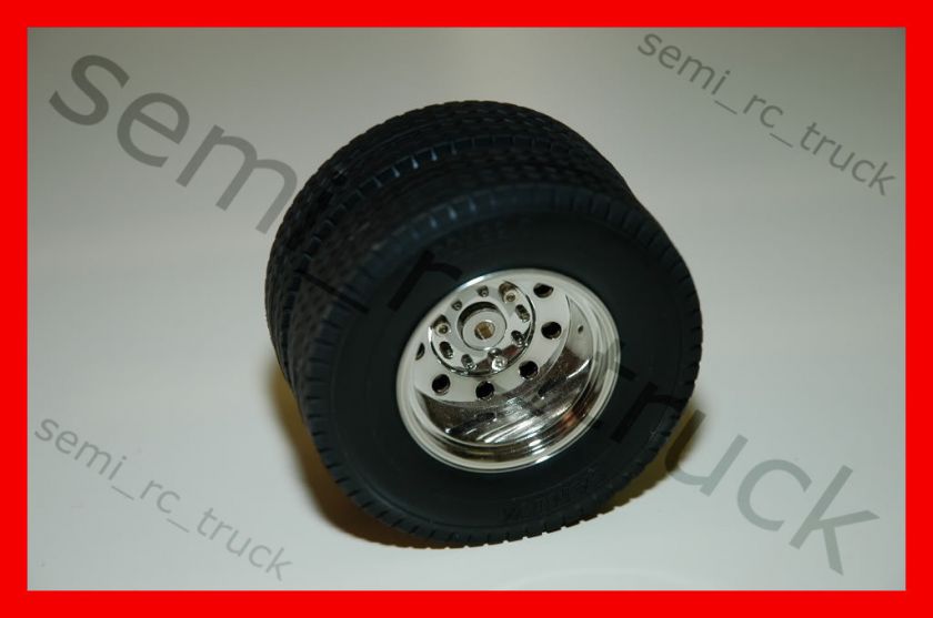 New Tamiya 1/14 Semi Truck Rear Wheels  