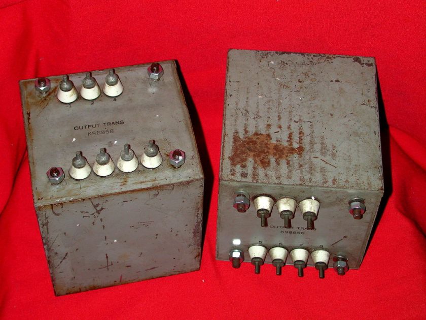 Western Electric KS8858 211 805 845 Tube Amplifier Output Transformers 