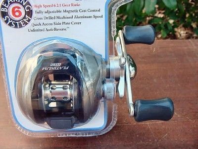 Brand New Pinnacle PlatinumPlus LP100 6BB Baitcast Reel  