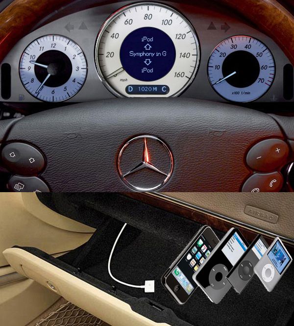 iPod Integration Kit OEM Mercedes Benz 2005 2007 C Class  