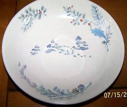 NEW Pfaltzgraff WINTER FROST 8 Bowl Polar Bear Center  