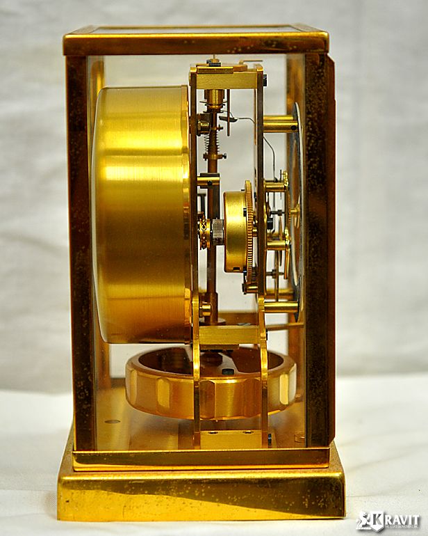 Rare Rectangular Jaeger LeCoultre Atmos Clock Circa 1960s  