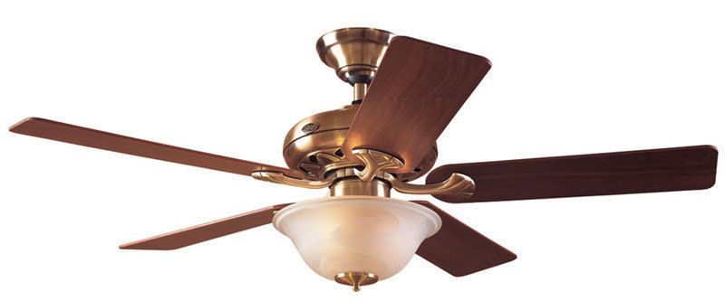 HUNTER 52 BROOKLINE ANTIQUE BRASS Ceiling Fan 22455  