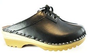 Bastad Troentorp Wood Clog Audubon Black Men Sz 40 47  