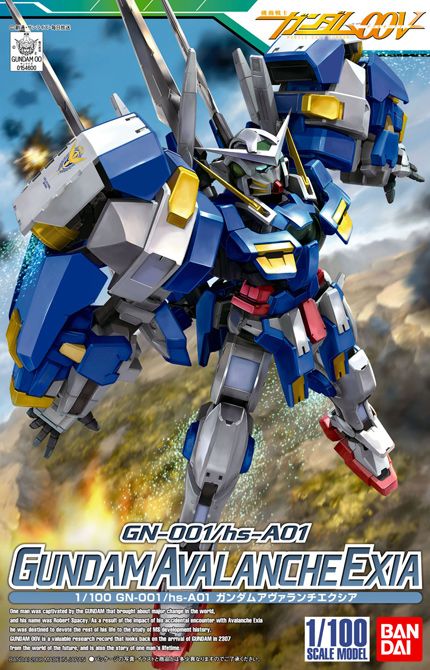 GUNDAM 00 1/100 #09 Avalanche Exia ANIME MODEL KIT NEW  