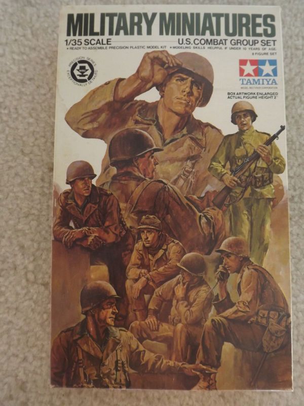 Tamiya Military Miniatures US Combat Group Set 1/35 WWI  