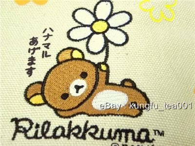 SanX Rilakkuma Relax Bear Shoulder Shopping Bag Handbag  