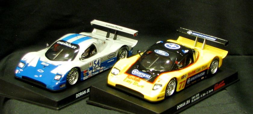   CAR COMBO M03101 & M03102 DORAN JE4 DAYTONA PROTOTYPE 1/32 SLOT CAR